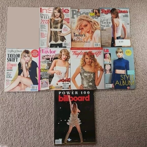 Taylor Swift Mega Magazine Collectors Lot #7 - Billboard, People, Rolling Stone